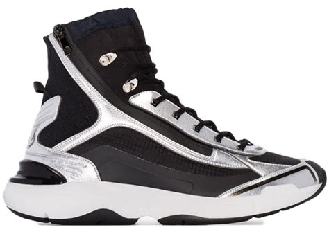 dior sorayama sneaker|Dior x Sorayama Zip Up High Top Black Men's.